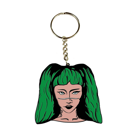 Glitch Princess Keychain